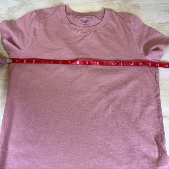 Madewell Women’s Crewneck Short Sleeve 100% Cotton Top T-Shirt Size XXS - Picture 5 of 8